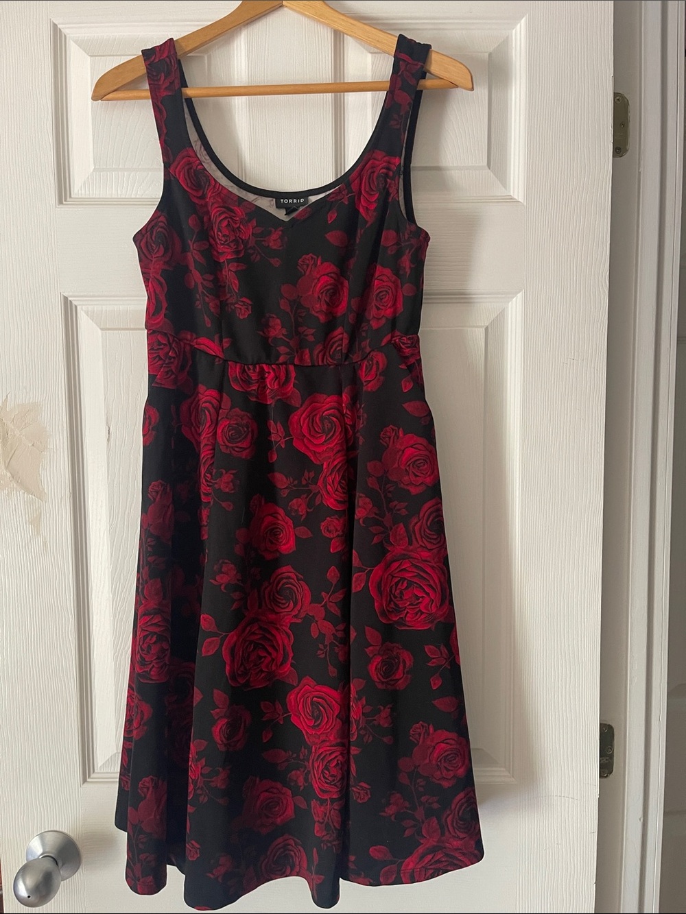 Torrid 00 Skater Flower Dress - gorgeous colours